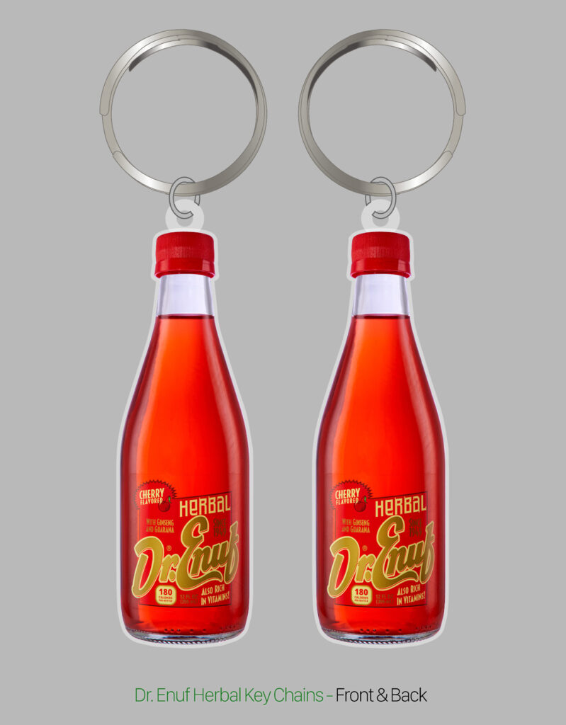 Dr. Enuf Herbal Key Chain