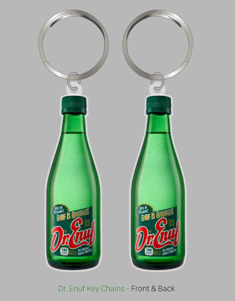Dr. Enuf Key Chain - Regular