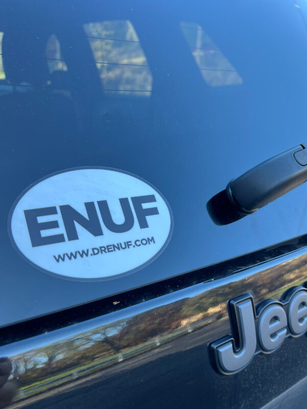 Dr. Enuf Oval Stickers - Image 3