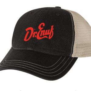 Dr. Enuf Black and Tan - Trucker Hat