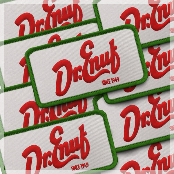 Dr. Enuf Iron-On Patch