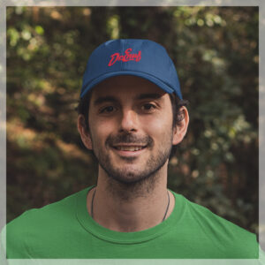 Dr. Enuf Navy Blue Bill Hat