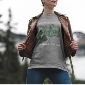 Dr. Enuf - Grey - Two Color Dr. Enuf - Enuf Is Enough T-Shirt