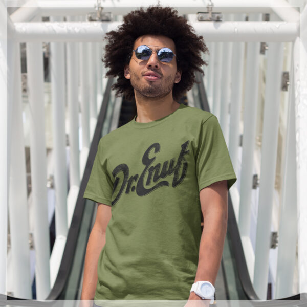 Dr. Enuf Military Green and Black Tee Shirts