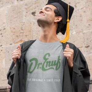 Dr. Enuf - Grey - Two Color Dr. Enuf - Enuf Is Enough T-Shirt