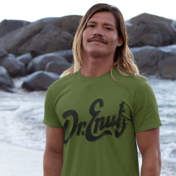 Dr. Enuf Military Green and Black Tee Shirts