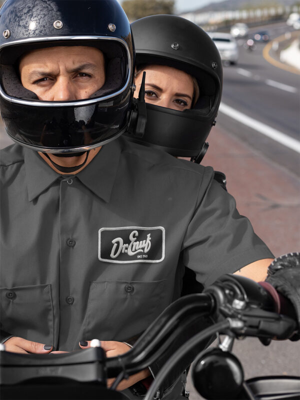 Dr. Enuf Garage Work Shirt with Patch