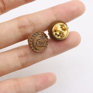Retro 1949 Dr. Enuf Bottle Cap Enamel Pin
