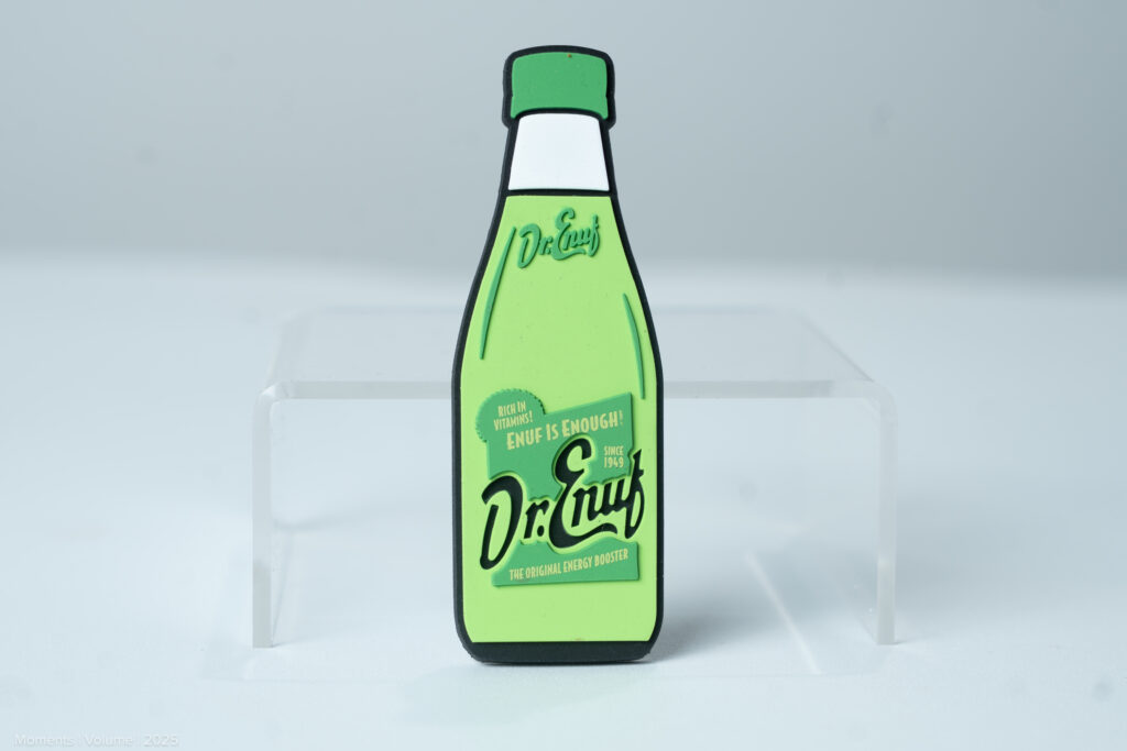 Dr. Enuf Bottle Fridge Magnets