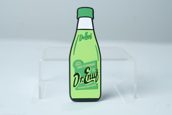 Dr. Enuf Bottle Fridge Magnets