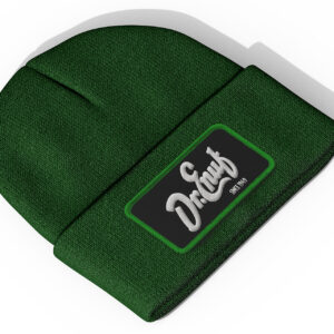 Dr. Enuf Green Winter Knit Hat