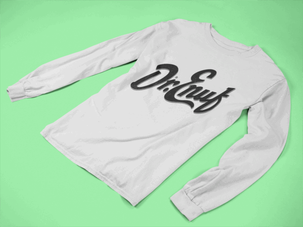 Ash Grey Dr. Enuf Long Sleeve T Shirt