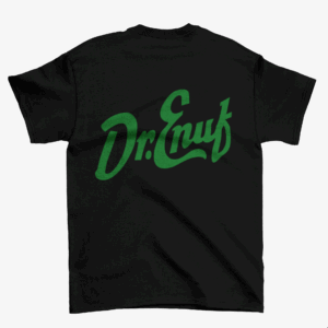 Dr. Enuf Black and Green Tee