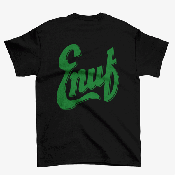 Dr. Enuf Large Enuf Black Tee