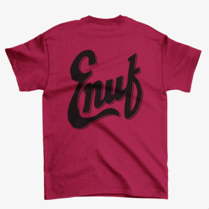 Dr. Enuf Large Enuf Cardinal Red Tee