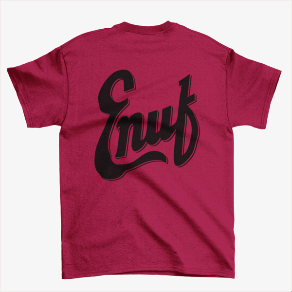 Dr. Enuf Large Enuf Cardinal Red Tee