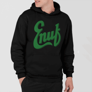 Dr. Enuf Large Enuf Black Hoodie