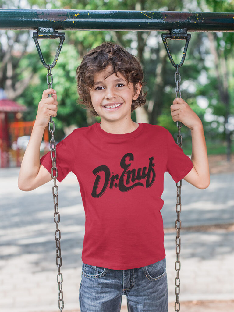 Youth Size - Cardinal Dr. Enuf Tee
