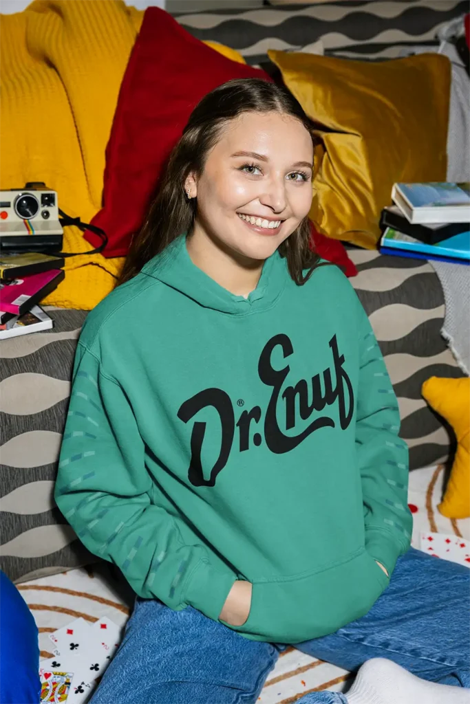 Green Dr. Enuf Hoodie
