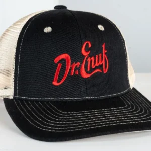 Dr. Enuf - Black and Tan Trucker Hat