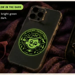 Dr. Enuf Glow In the Dark Stickers