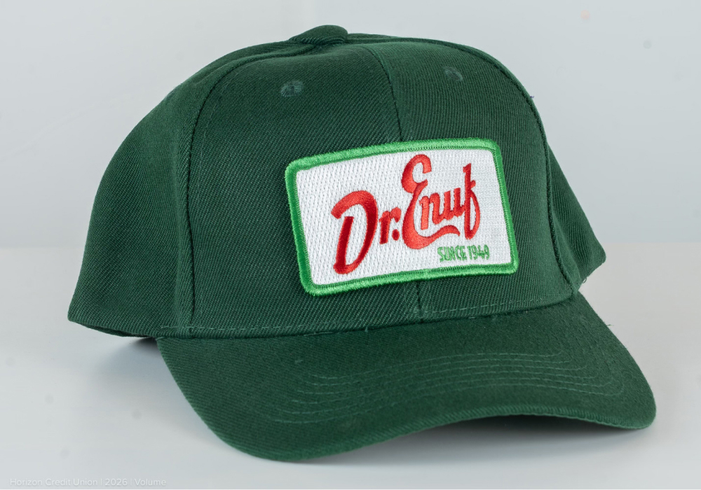 Dr. Enuf Classic Green Baseball Cap